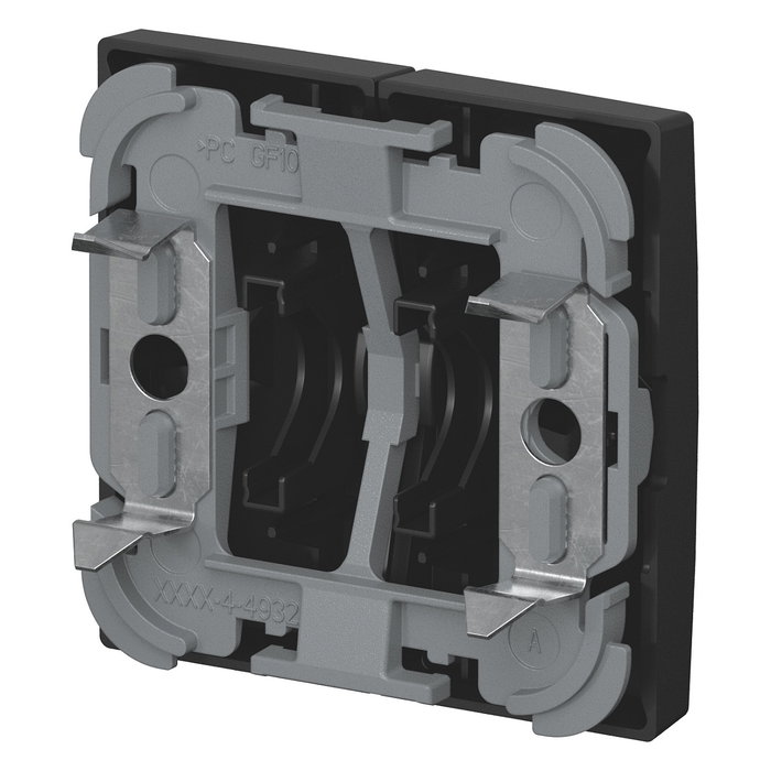 BUSCH-JAEGER Busch-balance® SI 2CKA001731A4040 Placa frontal negra