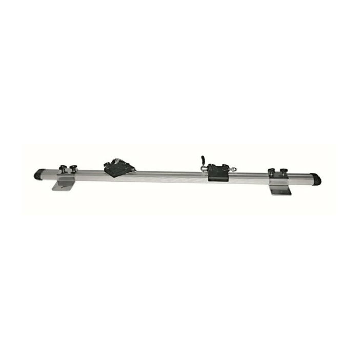 Peruzzo Portabicicletas universal Genova con tubo de aluminio para uso interior, ancho neumático 55 mm, carga 15 kg por bici Peruzzo Portabicicletas universal Genova con tubo de aluminio para uso interior, ancho neumático 55 mm, carga 15 kg por bici