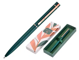Belius Bolígrafo Rose Verde Oliva/Oro Rosa Tinta Azul