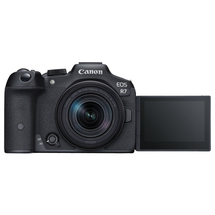 Canon EOS R7 con objetivo RF-S 18-150mm IS STM, Negro Canon EOS R7 con objetivo RF-S 18-150mm IS STM, Negro