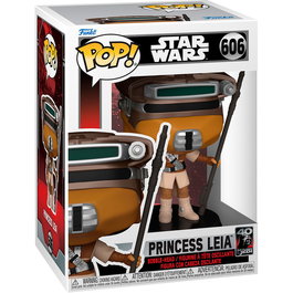 Funko Figura POP Star Wars 40th Princess Leia Vinilo 9cm