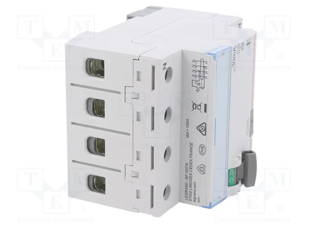 LEGRAND Interruptor Diferencial P300 TX 25A 30mA 4 Polos