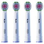 Oral-B Pro 3D White Cabezales de Repuesto, 4 unidades, Blanco