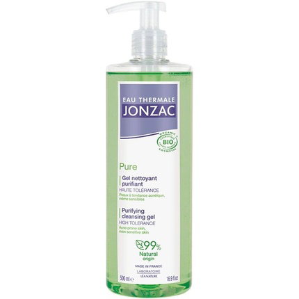 JONZAC ECO-BIO PURE Gel Limpiador Purificante 500 ml BIO JONZAC ECO-BIO PURE Gel Limpiador Purificante 500 ml BIO