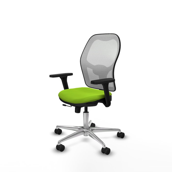 PIQUERAS Y CRESPO Silla de oficina Jorquera con mecanismo Sincro/Traslack, Pistacho y Blanco PIQUERAS Y CRESPO Silla de oficina Jorquera con mecanismo Sincro/Traslack, Pistacho y Blanco