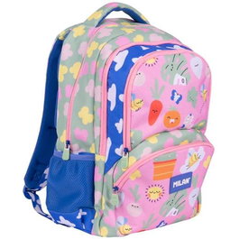 Milan Mochila Escolar 4 Cremalleras 25 L Serie Especial Green & Grow