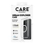 PanzerGlass CARE Urban Explorer Case Clear con carga Qi para Samsung Galaxy S26, funda transparente resistente a golpes y rayones