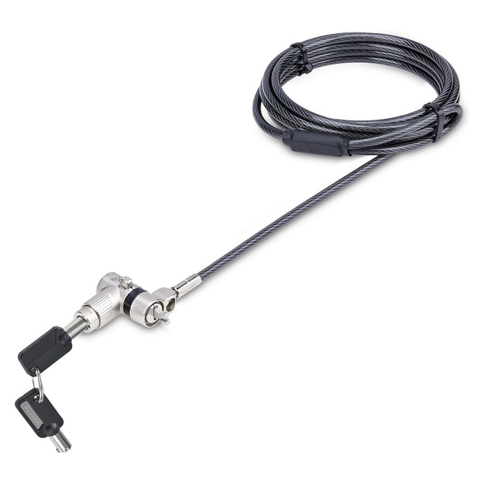 Startech.com cable de seguridad universal para portátil 2m, compatible con Noble Wedge/Nano/K-Slot Startech.com cable de seguridad universal para portátil 2m, compatible con Noble Wedge/Nano/K-Slot