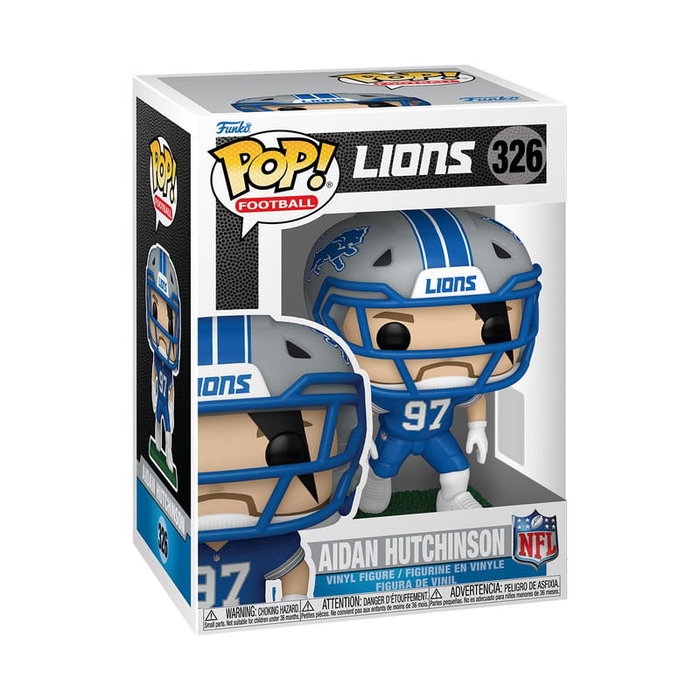 NFL: Legends POP! Sports Vinyl Figura Lions- Aidan Hutchinson (Home) 9 cm