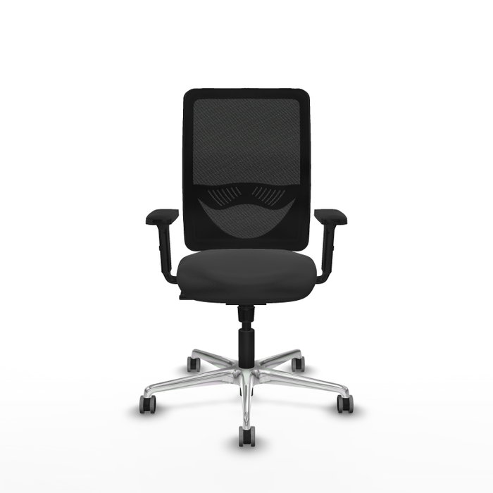 PIQUERAS Y CRESPO Silla de oficina Zulema con mecanismo Sincro Gris oscuro y Negro PIQUERAS Y CRESPO Silla de oficina Zulema con mecanismo Sincro Gris oscuro y Negro