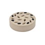 Nayeco Comedero Slow para Perro de Bambú 50% Natural - Antideslizante, 1430 mL, Color Beige - Para Raza Mediana/Grande