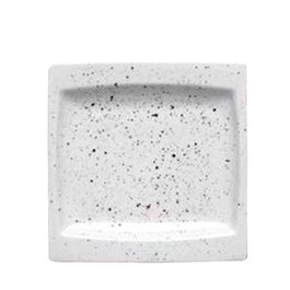 Porvasal DOTS Fuente Gondola, Modelo Fuente de Porcelana, Colección Vajilla, 18x18 cm (Set de 12)