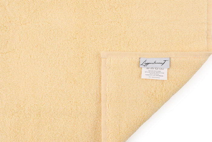 Mijölnir Toalla de Aseo Chicago Wash - Yellow 100% Algodón 450 gr/m² Suave y Duradera 30x50 cm Color Amarillo