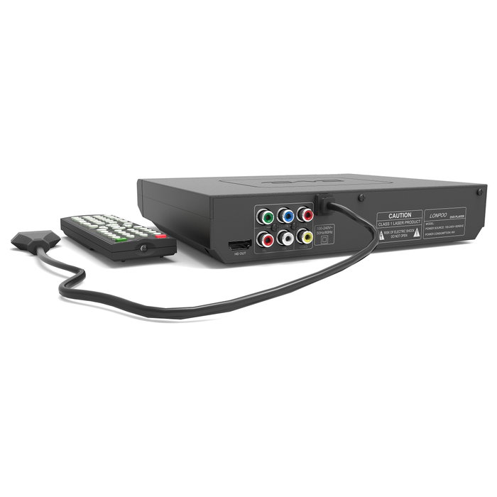 REFLEXION DVD367 Reproductor de DVD Negro con HDMI y USB REFLEXION DVD367 Reproductor de DVD Negro con HDMI y USB