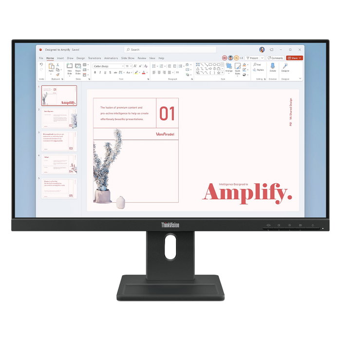 Lenovo ThinkVision E24-40 Monitor 23.8 pulgadas Full HD IPS Negro Lenovo ThinkVision E24-40 Monitor 23.8 pulgadas Full HD IPS Negro