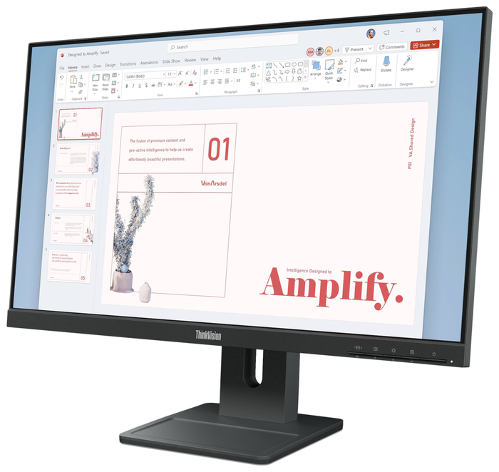 Lenovo ThinkVision E24-40 Monitor 23.8 pulgadas Full HD IPS Negro Lenovo ThinkVision E24-40 Monitor 23.8 pulgadas Full HD IPS Negro
