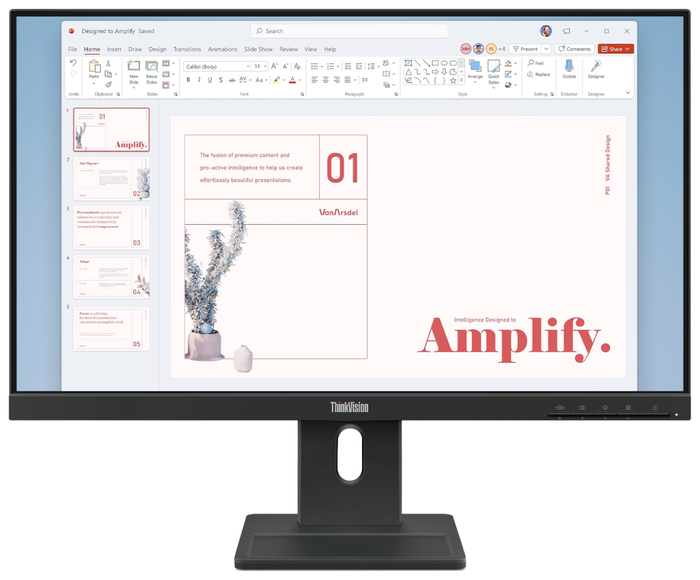 Lenovo ThinkVision E24-40 Monitor 23.8 pulgadas Full HD IPS Negro Lenovo ThinkVision E24-40 Monitor 23.8 pulgadas Full HD IPS Negro