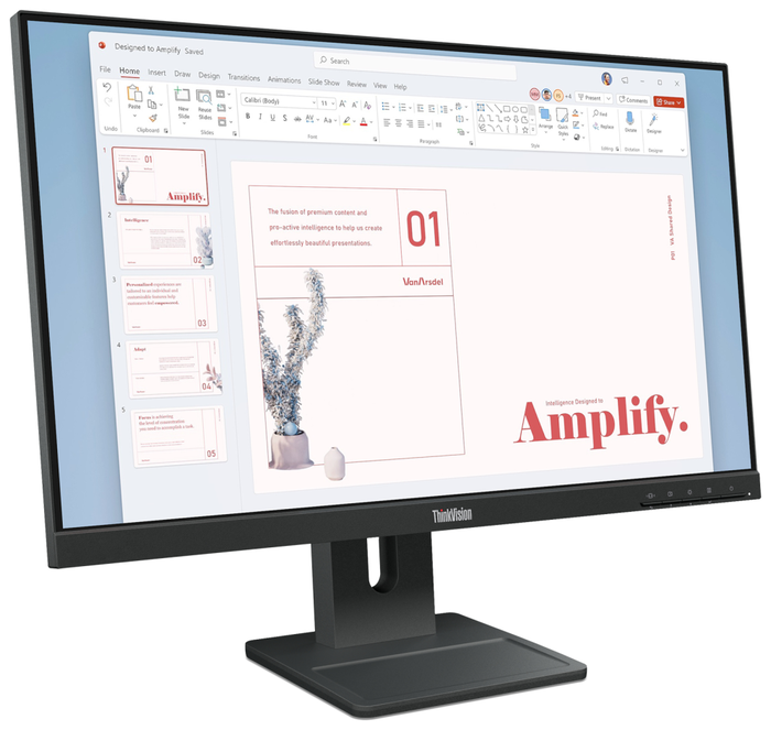 Lenovo ThinkVision E24-40 Monitor 23.8 pulgadas Full HD IPS Negro Lenovo ThinkVision E24-40 Monitor 23.8 pulgadas Full HD IPS Negro