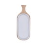 Quid Tabla Aperitivo Bambú Cerámica Tapas 22x8.5x3,5 cm