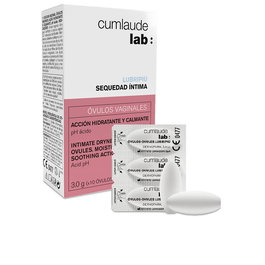 Cumlaude Lab LUBRIPIU Óvulos Vaginales para Sequedad Íntima, Hidratante y Calmante, 10 x 3 gr