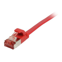 Synergy21 Patchkabel RJ45 CAT6 10m rojo FTP TPE Flach