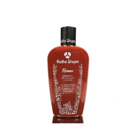 Radhe Shyam Bálsamo Acondicionador Caoba 250ml – Refuerza y prolonga el color de la henna