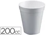 Blanca Vaso Térmico Poliexpan 200cc Paquete 50 Unidades