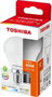 TOSHIBA Bombilla LED G45 E14 ECOFLARE 5.9W 2700K - Luz Cálida