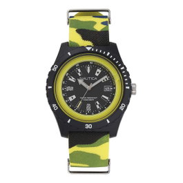 Nautica NAPSRF007 Reloj Analógico para Hombre Multicolor