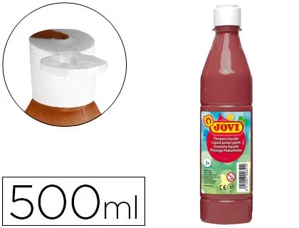 Jovi Témpera Líquida School Marrón 500ml