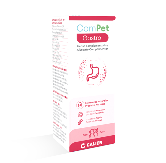 Calier COMPET GASTRO 85gr Pienso Complementario Digestivo Perros Gatos 0,5g/Dosis