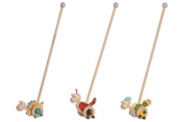 DKD Home Decor Juguete Dinosaurios Madera ABS Multicolor Desmontable con Movimiento 14 x 55 x 10 cm (12 Unidades)