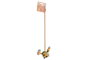 DKD Home Decor Juguete Dinosaurios Madera ABS Multicolor Desmontable con Movimiento 14 x 55 x 10 cm (12 Unidades)