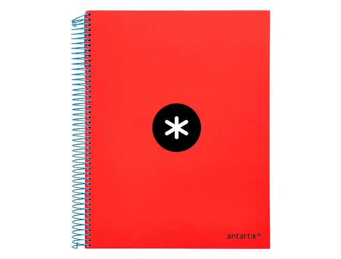 Antartik Cuaderno Espiral A4 Micro Tapa Forrada 120 Hojas 90 gr Impresión Horizontal