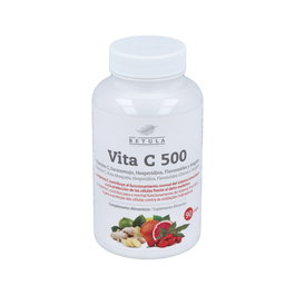 BETULA Vita-C 500 Vitamina C con Rosa Mosqueta, Hesperidina y Jengibre 90 Cápsulas