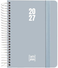 Grafoplas Agenda Anual 2027 A6 Azul Claro