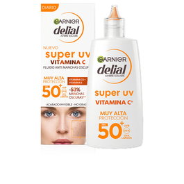 Garnier SUPER UV Vitamina C Anti-Manchas SPF50+ Protector Solar Facial Fluido 40 ml