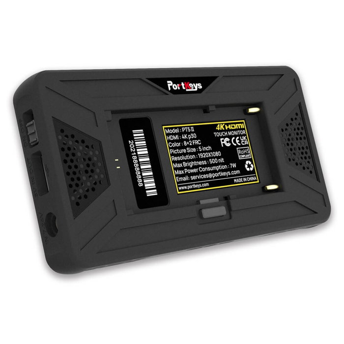 Portkeys PT5 II Monitor Táctil de 5 Pulgadas 4K HDMI