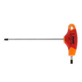 Unior Llave de acero al cromo vanadio Premium con mango de polipropileno, hoja cromada y punta pavonada, 67 g