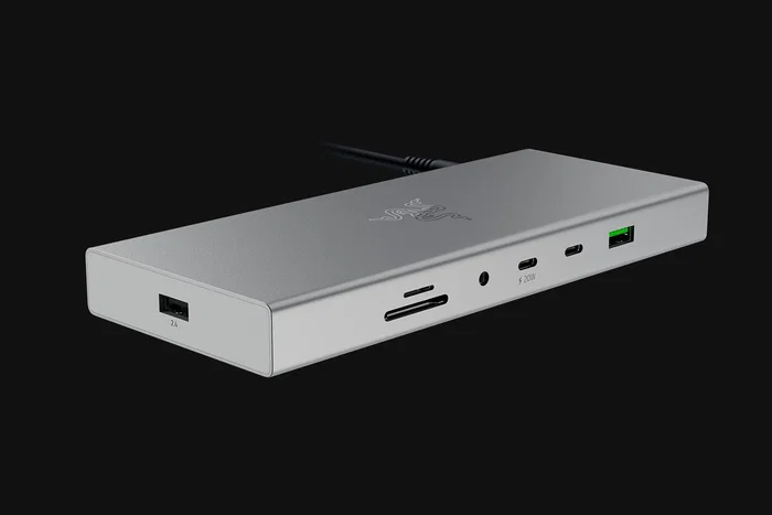 Razer USB 4 Dock Mercury Edition Plata Razer USB 4 Dock Mercury Edition Plata