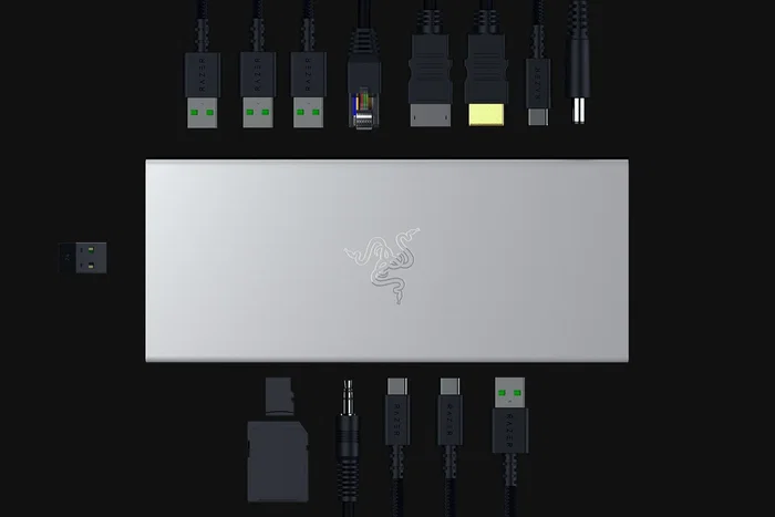 Razer USB 4 Dock Mercury Edition Plata Razer USB 4 Dock Mercury Edition Plata