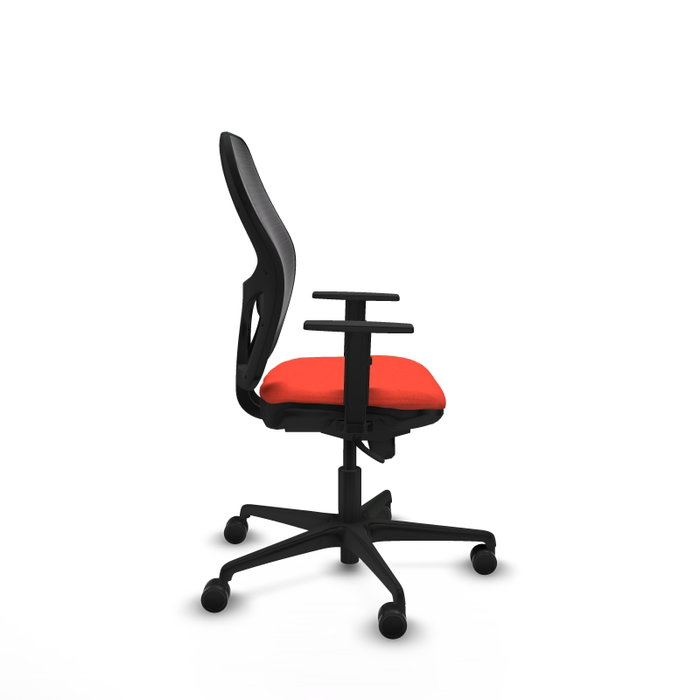 PIQUERAS Y CRESPO Silla de oficina Jorquera Naranja oscuro y Negro