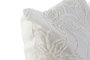 DKD Home Decor Coord cama 1c24 Cojín Blanco 60 x 60 cm (2 Unidades) Estilo Boho