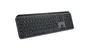 Logitech 920-011584 MX Keys S Teclado Inalámbrico Bluetooth + RF, QWERTY Inglés Reino Unido, Retroiluminado LED Blanco, Color Grafito, Completo (100%) con Teclado Numérico