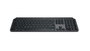 Teclado inglés logitech mx keys s rf wireless + bluetooth qwerty reino unido grafito