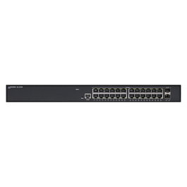 LANCOM GS-3126X Switch de Capa 3 Gestionado 24 Puertos Gigabit Ethernet (10/100/1000) 2 SFP+ 10G, Montaje Rack 1U, Negro, 88 Gbit/s, 4096 VLANs