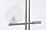 DKD Home Decor Lámpara de Sobremesa Metal y Cristal Dorado con 2 Bolas