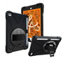 eSTUFF Funda Austin Defender para iPad Mini 5/4 Negra Antigolpes con Soporte y Correa