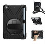 eSTUFF Funda Austin Defender para iPad Mini 5/4 Negra Antigolpes con Soporte y Correa