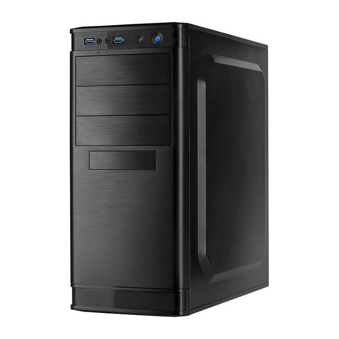 Inter-Tech Torre Midi IT-5905, PC, Negro, ATX, Micro ATX, Hogar / Oficina